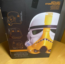 STAR WARS Helm Artillery Stormtrooper Hasbro Black Series Neuwertig elelektron