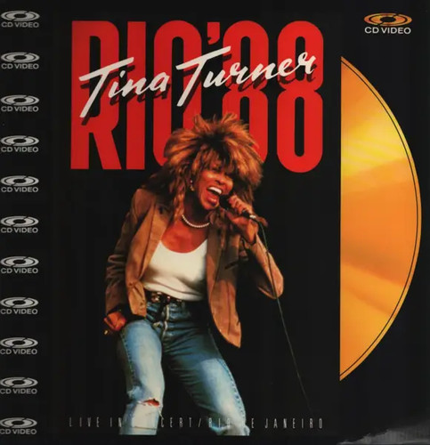 Laserdisc tina turner rio88 - tina,