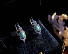 Ohrstecker Silberfarben Art