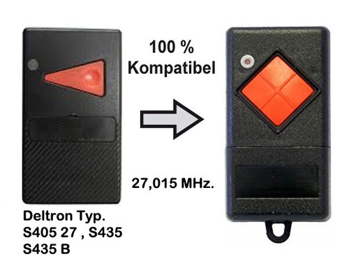 Handsender ersatz 015 mhz - handsender, 27,015