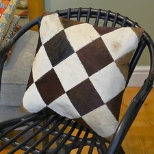 Handgefertigter Rindsleder