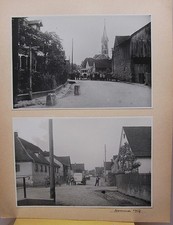 Bötzingen Kaiserstuhl Freiburger Zeitung Automobil  zwei 1927  Historische Fotos