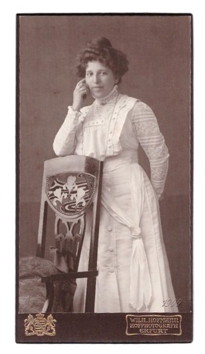 Cdv foto 1910 junge sehr - foto,
