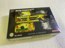 Command & Conquer N64 Nintendo 64 OVP mit Schutzhülle