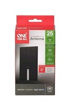 Antenne TV TNT DVB-T/T2 DAB+ Intérieure Amplifiée FULL HD SV9425 - Gain 45dB