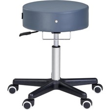 Stylischer Metallhocker mit