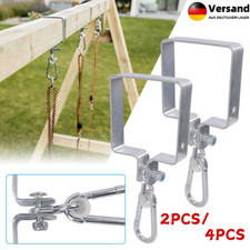 Schaukelschelle Schaukelhaken Massiv für Kantholz 120x120 mm/ 12x12 cm Schaukel