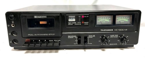 Telefunken cassette tape deck - tape,