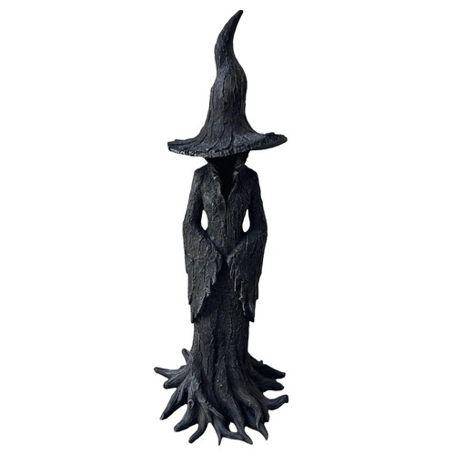Halloween hexe statue - halloween,