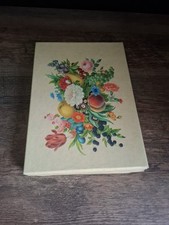 Original DDR Briefpapier"Meißner Früchte" in OVP Vintage(K13)