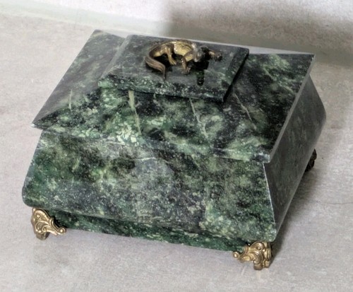 Vintage schmuckdose box aus - vintage,