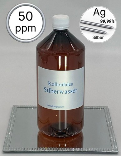 Kolloidales silberwasser - kolloidales,