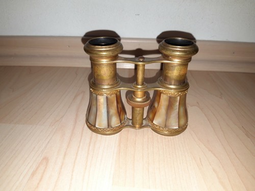 Jugendstil opernglas perlmutt - jugendstil,