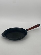 * SKUPPSHULT 240 GUSSEISEN BRAT PFANNE HOLZ GRIFF 24CM ALLE HERDARTEN SCHWEDEN