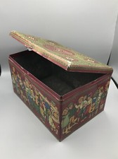 Traumhafte Große Jugendstil Blechdose Blech Dose Alt Antik Rarität Keksdose
