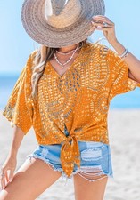 Cupshe tunika 42 orange - 40,