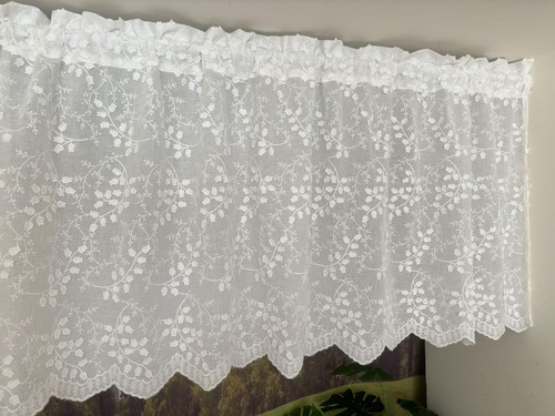 Landhausstil scheibengardine - landhausstil,