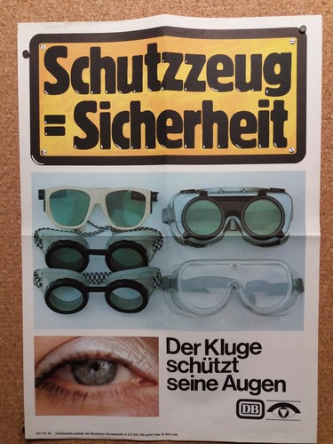 Plakat deutsche bundesbahn - deutsche,