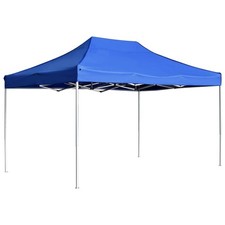 Partyzelt 4,5x3m Blau