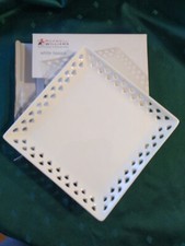 maxwell williams Romance Teller Eckig, 18cm, weiß , neu