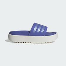 Adidas Platform Adilette Semi Cobalt Blue / Blue Spark Met. (IF6922) Badeschuhe
