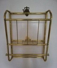 Messingregal für Wandbefestigung, guter Zustand, ideal für Küche oder Badezimmer