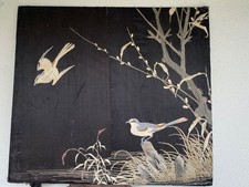 Altes Chinesisches Seidenstickbild  Vintage Original Handarbeit s. Foto