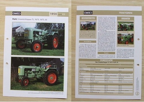 Hatz traktor schlepper - traktor, 15