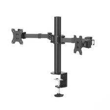 Hama Monitorarm 2 Monitore höhenverstellbar schwenk-/neigbar, 13“ - 32" 118494