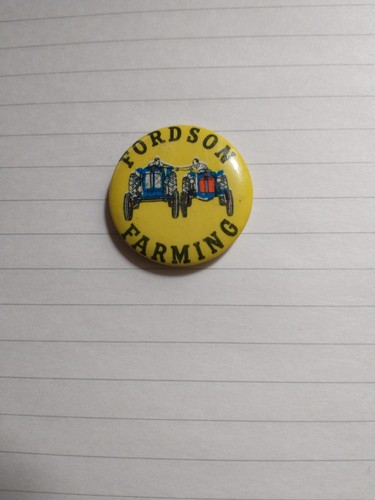 Fordson farming button brosche - fordson,
