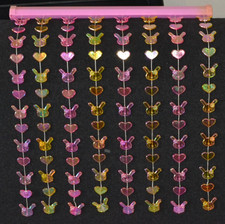 RAR Vintage 2004 Sanrio Hello Kitty Perlenvorhang / hängend