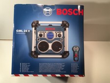 Bosch „ Neues „Baustellenradio GLM 24 Blau Professionell Original Verpackt.