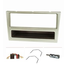 Radioblende Set passend für Opel Corsa C Combo Omega B Vectra C Meriva ISO Adapt