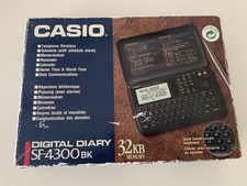 Casio Digital Diary SF-4300 BK, Organizer in OVP - ohne Batterien