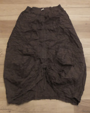 * inSein designer Maxi Rock Gr. L TOP Gummibund Braun