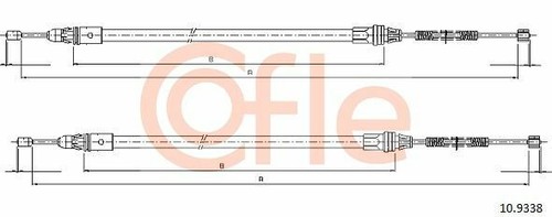 Handbremsseil hinten links - hinten,,