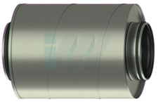 Rohrschalldämpfer 160 mm /