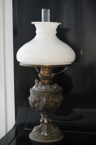 Antike petroleumlampe - antike,