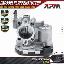 Drosselklappe Drosselklappenstutzen für Opel Astra G Corsa C F08 Agila A 1.0 1.2