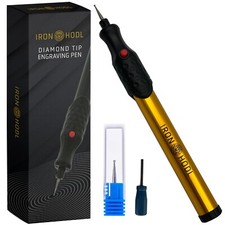 Elektrischer Gravierstift Gravurgerät Gravur Stift  Rotationswerkzeug IRON HODL