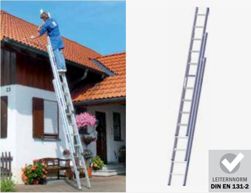 Schiebeleiter teilig typ 925 - 3-teilig,