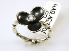 Rabinovich Denmark Ring Gr 52 Blooming Moods 925 Sterling Silber geschwaerzt