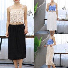 Midi maxi unterrock lang - unterrock, rock