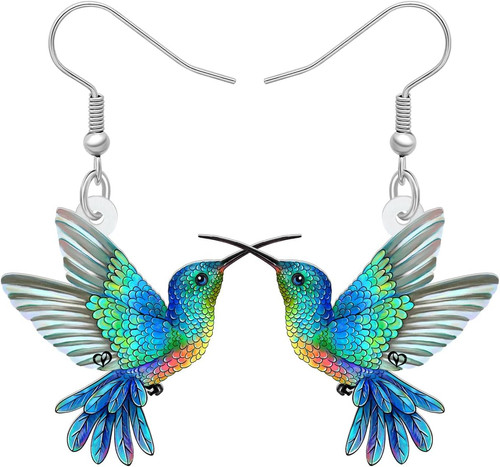 Cute kolibri ohrringe - kolibri,