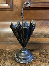 Seltener Alter Zahnstocher Halter Aufbewahrung Schirm/ Regenschirm #45