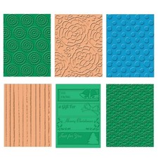 Prägeschablone Hintergrund, Embossing Folder C6 Craft Concepts CC 43-47