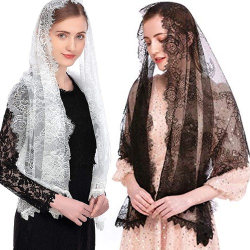 Lace mantilla catholic church - mantilla,