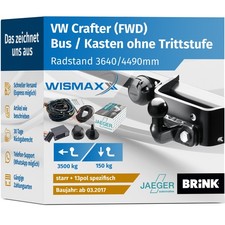 ANHÄNGERKUPPLUNG für VW