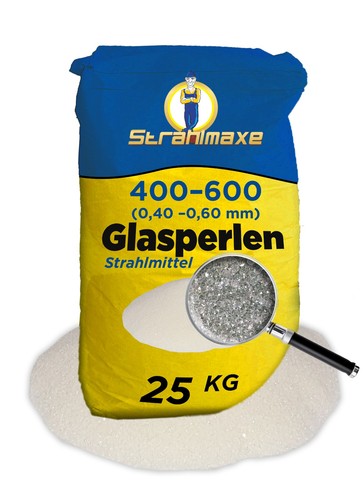 Glasperlen strahlmittel - 25,