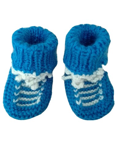Babyschuhe selbstgestrickte - babyschuhe,